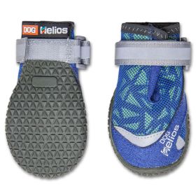 Dog Helios 'Surface' Premium Grip Performance Dog Shoes (Color: Blue, size: X-Small)